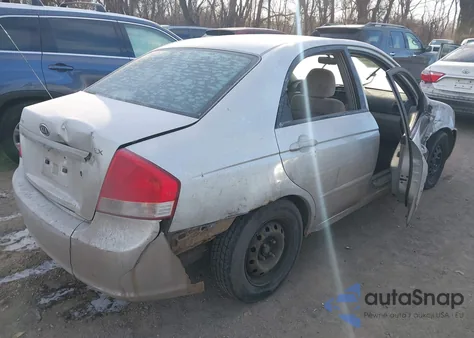 2008 Kia Spectra Ex z USA, uszkodzony, nr VIN KNAFE121985505909